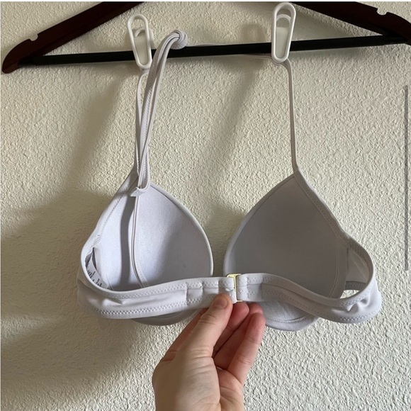 Shade and Shore Women's Off White Push Up Bikini Swimsuit Set Size 32B /Small - Picture 4 of 9